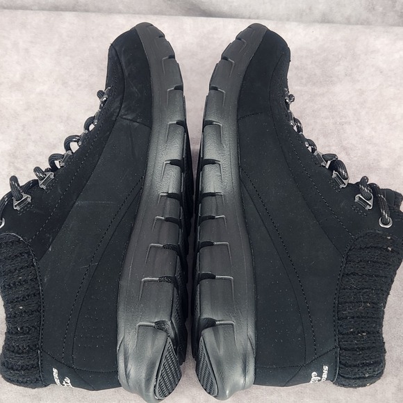 Skechers ‎ Elite Memory Foam Warm Tech Flex Elite Black Boots Womens 8.5 Ankle - Picture 6 of 7
